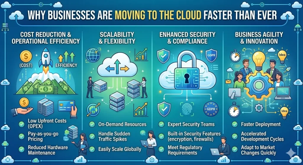 Why Businesses Are Moving to the Cloud Faster Than Ever
